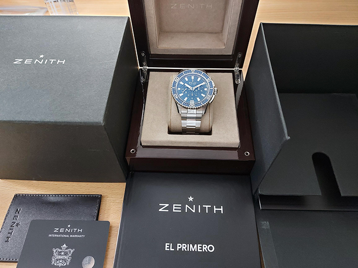 Zenith El Primero Stratos Flyback Chronograph Wristwatch Ref. 03.2067.405/51.M2060